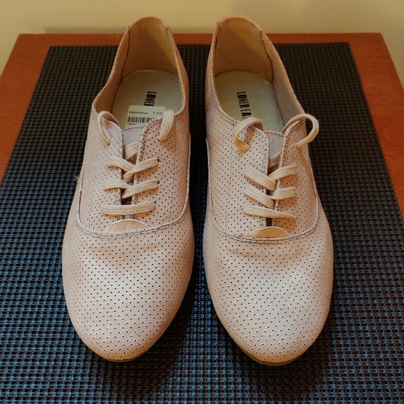 Lower East Side Blush Pink Loafers Size 7.5 - Picture 2 of 8